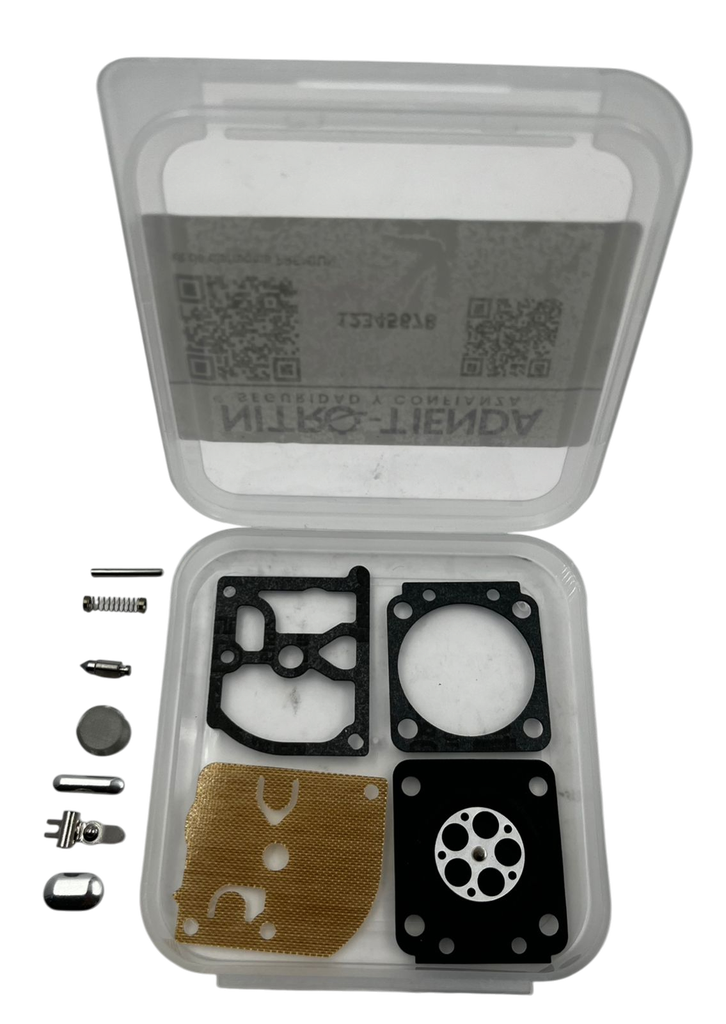 Kit de diafragma PREMIUN de carburador de motosierra compatible con Husqvarna 445e