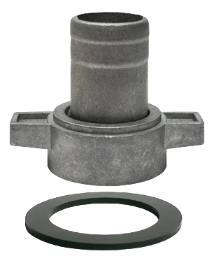 Set de conector de manguera de motobomba de 4”