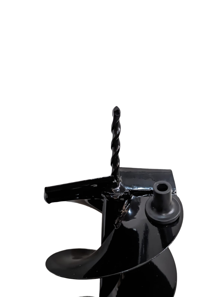 Barreno / Broca de ahoyadora de doble hoja con 15 cm de diámetro