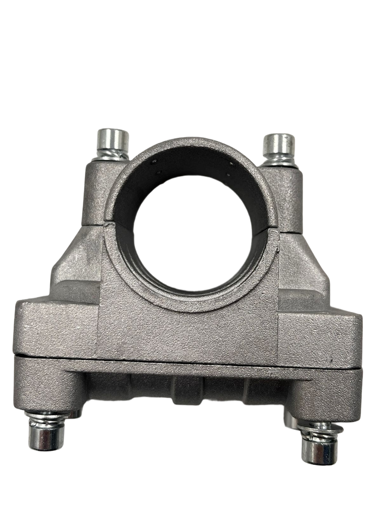 Abrazadera de soporte dual para tubo de motoguadaña recta compatible con Dragon, Craftop (26mm/28mm)