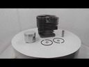 Kit de cilindro de motoguadaña compatible con Stihl FS450