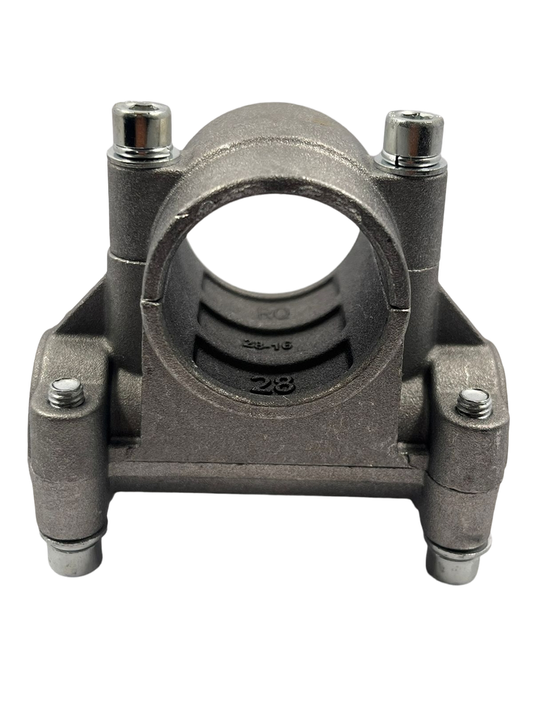 Abrazadera de soporte para tubo de motoguadaña recta compatible con Dragon, Craftop (28mm)