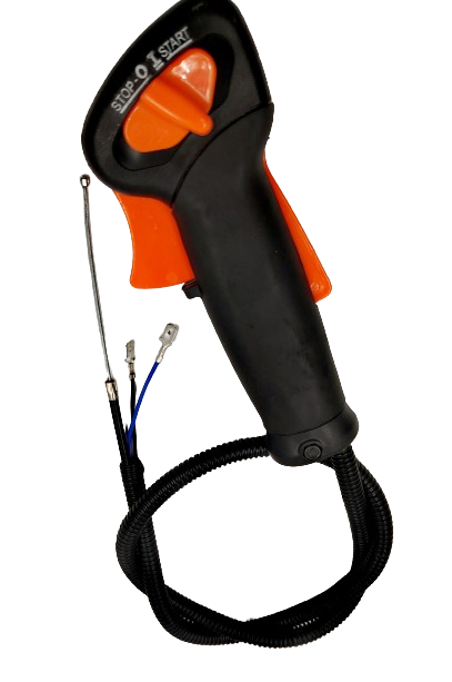 Manillar de aceleracion de motoguadaña recta compatible con Stihl FS280