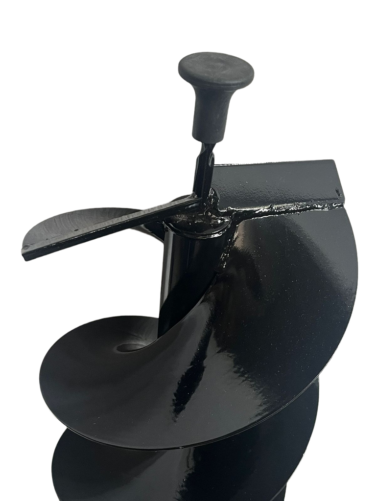 Barreno / Broca de ahoyadora de doble hoja con 20 cm de diámetro