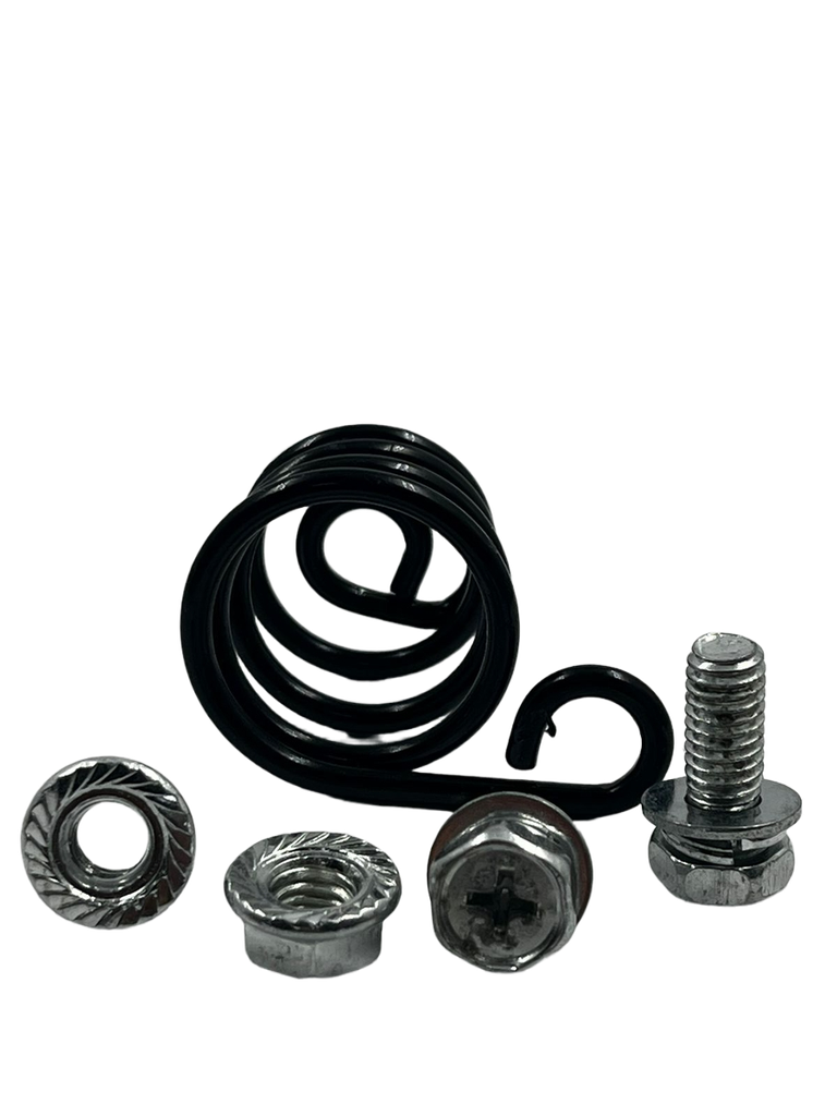 Amortiguador de base de motor de motoguadaña compatible con Maze, Dragon y Craftop.  Incluye pernos.