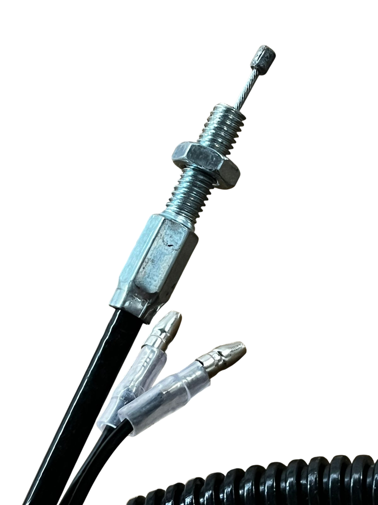 Manillar de aceleración de motoguadaña recta compatible con Husqvarna 143RII