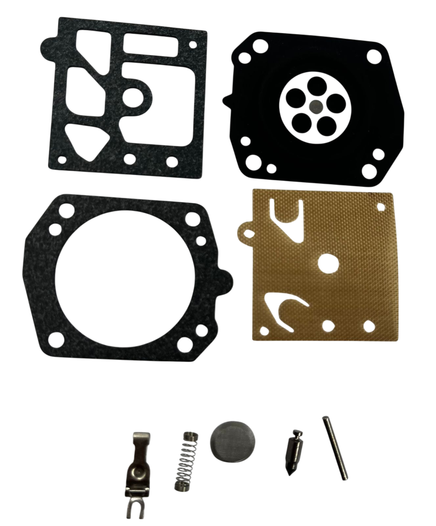 Kit de diafragma de carburador de motosierra compatible con Husqvarna 372 Walbro