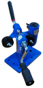 Maquina manual para cortar cadenas de motosierra