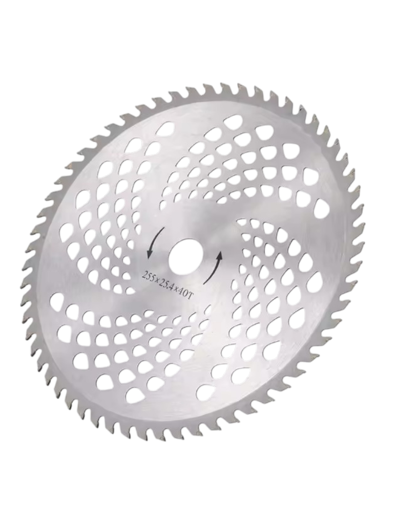 Cuchilla circular de 40T con huecos para motoguadaña