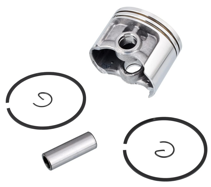 Set de pistón de motosierra compatible con Stihl MS382 (52mm)