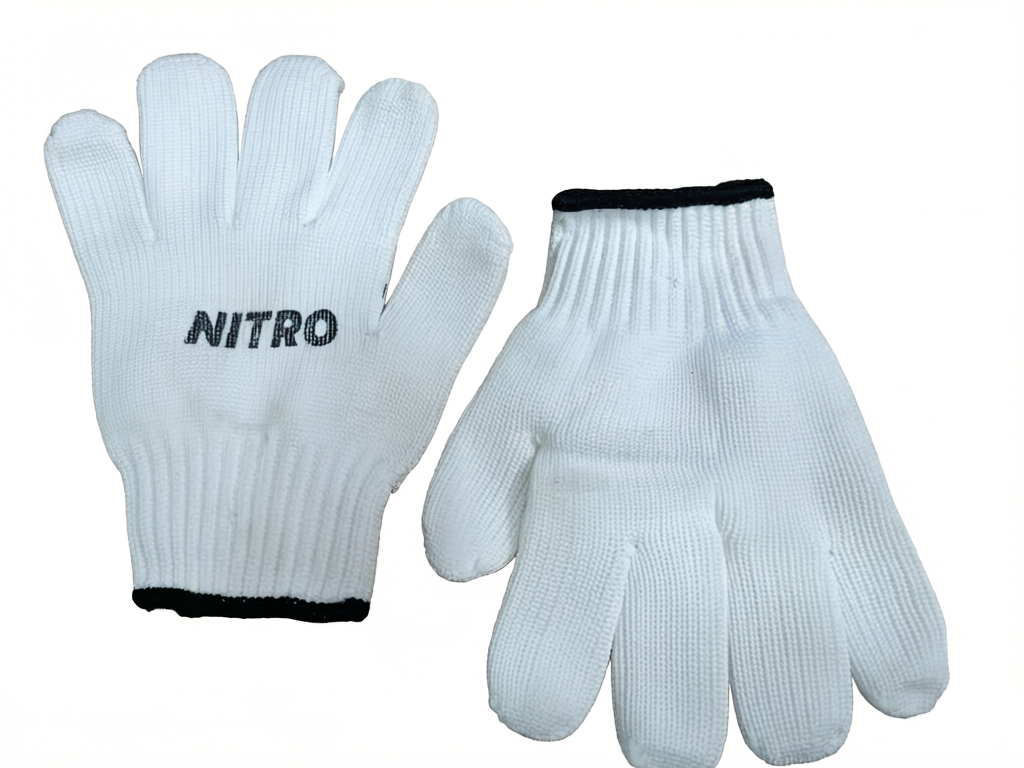 Par de guantes pesados de Nylon con alto grado de resistencia a la abrasión