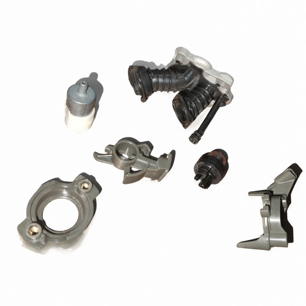 Set de admisión y control de brida compatible con husqvarna 445