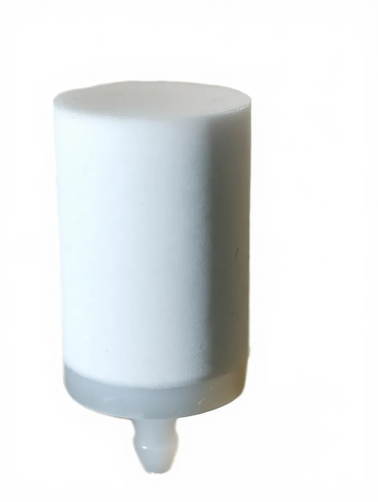 Filtro de combustible pesado de plástico blanco de 3cm altura para motores