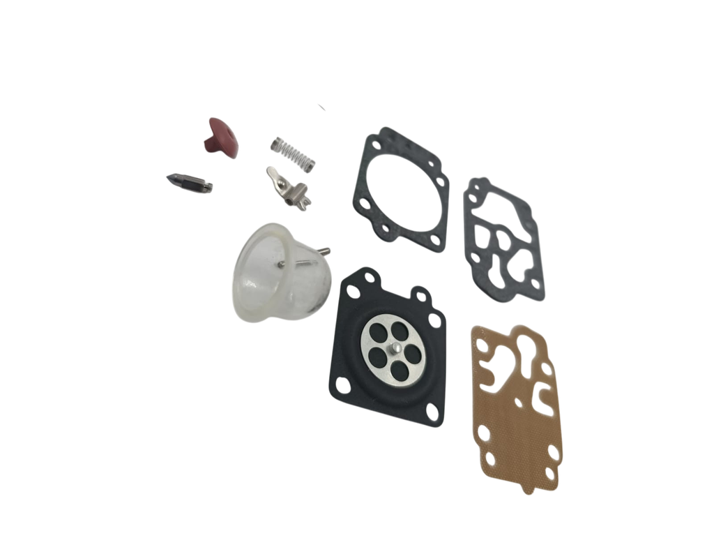 Kit de diafragma de carburador de motoguadaña compatible con Husqvarna 143 RII