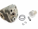Kit de cilindro blanco de motoguadaña compatible con Husqvarna 143 de 40mm