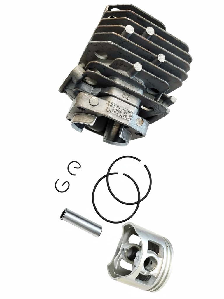 Kit de Cilindro de motosierra compatible con 5800
