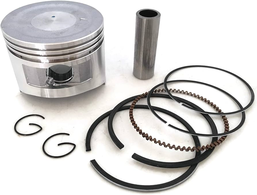 Set de pistón STANDARD de 68mm de motor estacionario gasolinero compatible con Honda GX160 / 5.5HP