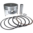 Set de pistón STANDARD de 77mm de motor estacionario gasolinero compatible con Honda GX270 / 9HP