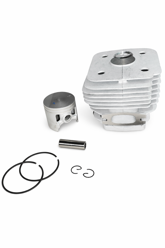 Kit de cilindro de motosierra compatible con Husqvarna 395 de 56 mm