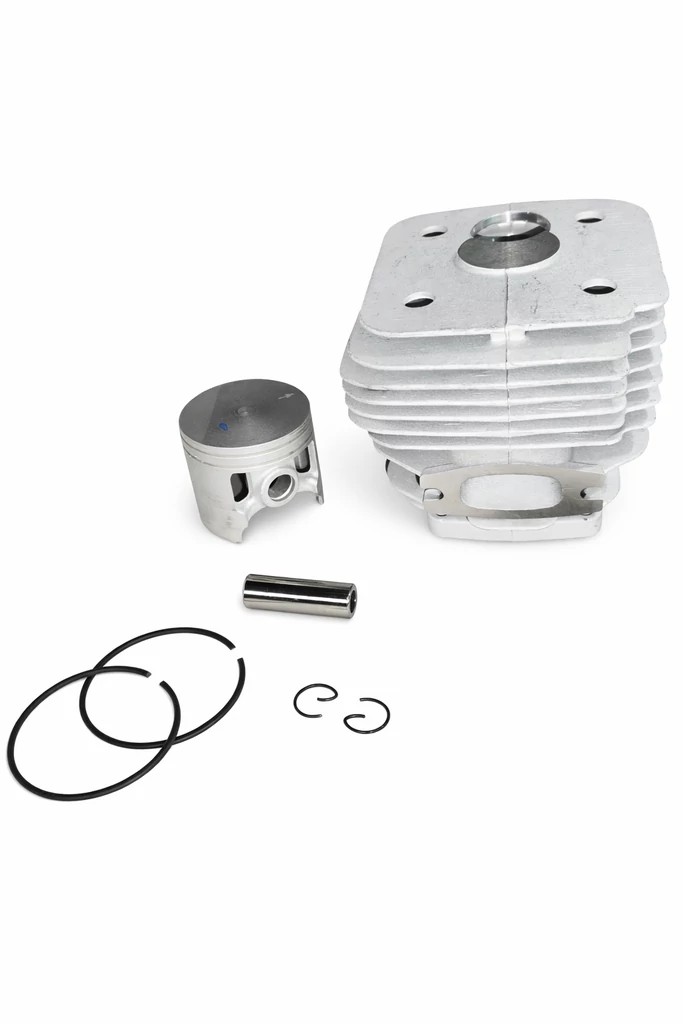 Kit de cilindro de motosierra compatible con Husqvarna 395 de 56 mm