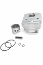 Kit de cilindro de motosierra compatible con Husqvarna 395 de 56 mm