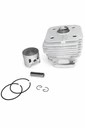 Kit de cilindro de motosierra compatible con Husqvarna 395 de 56 mm