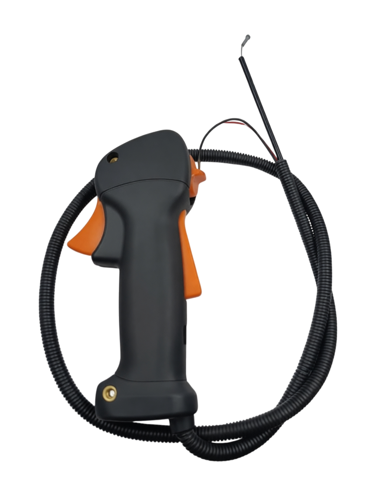 Manillar de aceleracion de motoguadaña recta compatible con Stihl FR450