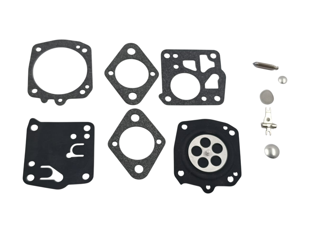 Kit de diafragma de carburador compatible con Husqvarna 395