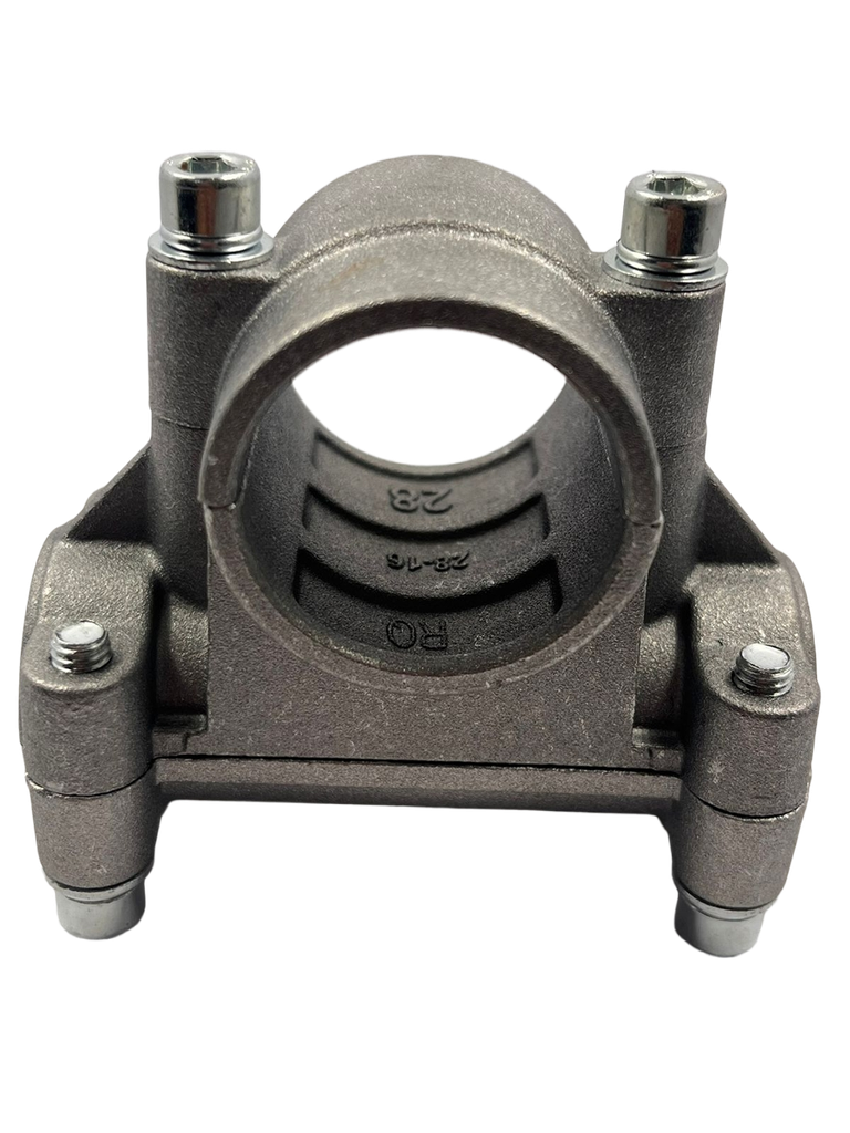 Abrazadera de soporte para tubo de motoguadaña recta compatible con Dragon, Craftop (28mm)