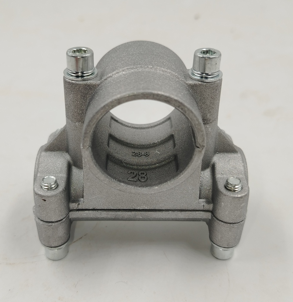 Support’s clamp for pipe of shoulder brushcutter compatible with  52cc, 43cc (28mm)