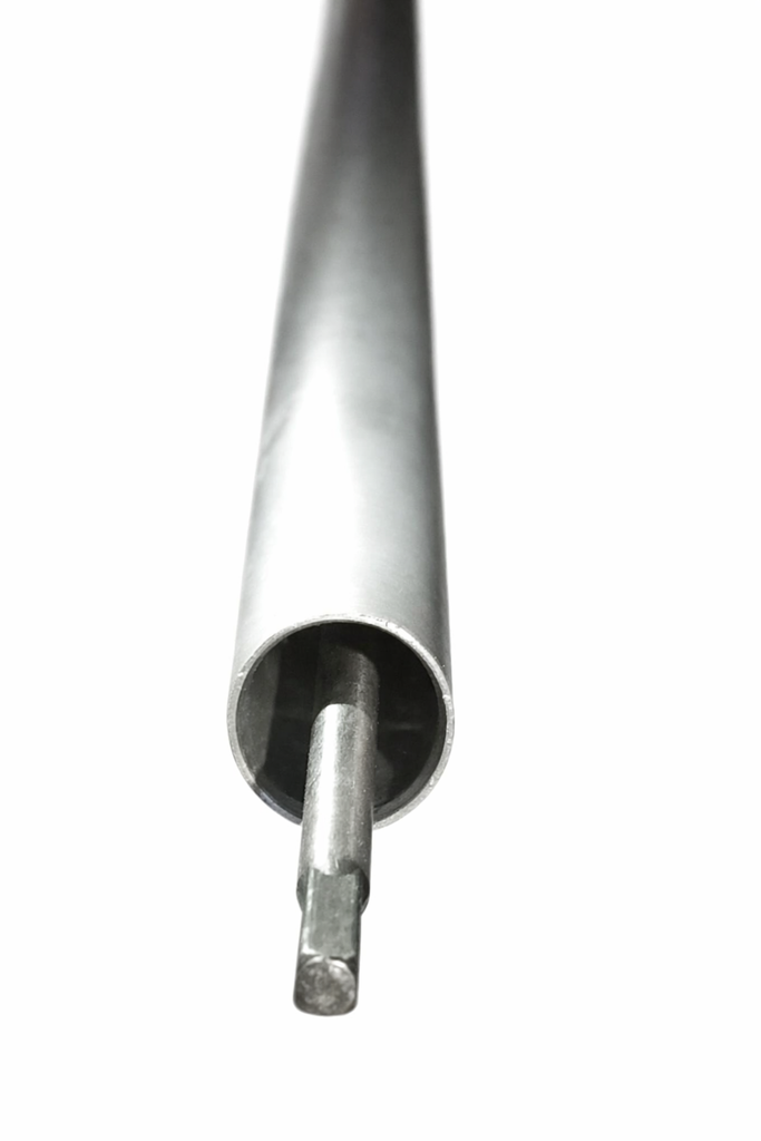 Tubo con eje recto de 4T 6.2mm de 28mm de diámetro, 2mm de espesor y 1580mm compatible con Stihl FS280