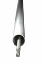 Tubo con eje recto de 4T 6.2mm de 28mm de diámetro, 2mm de espesor y 1580mm compatible con Stihl FS280