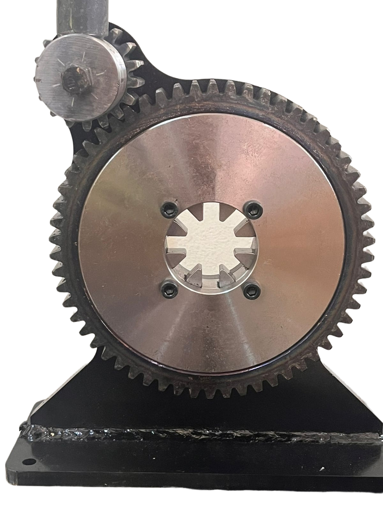 Maquina prensa manual para mangueras de motofumigadora