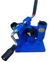 Maquina manual para cortar cadenas de motosierra