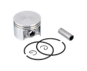 Set de pistón de motosierra compatible con Stihl MS382 (52mm)