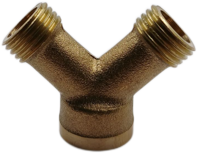 Conector en Y para lanzas de motofumigadora e hidrojet