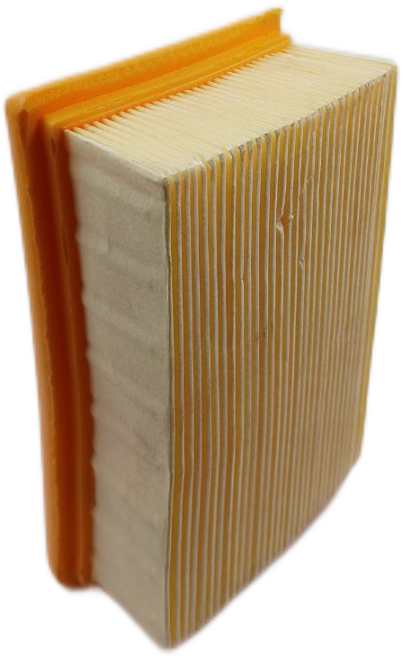 Filtro de aire de atomizadora compatible con Stihl SR420 (132x87x37mm)