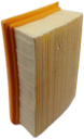 Filtro de aire de atomizadora compatible con Stihl SR420 (132x87x37mm)