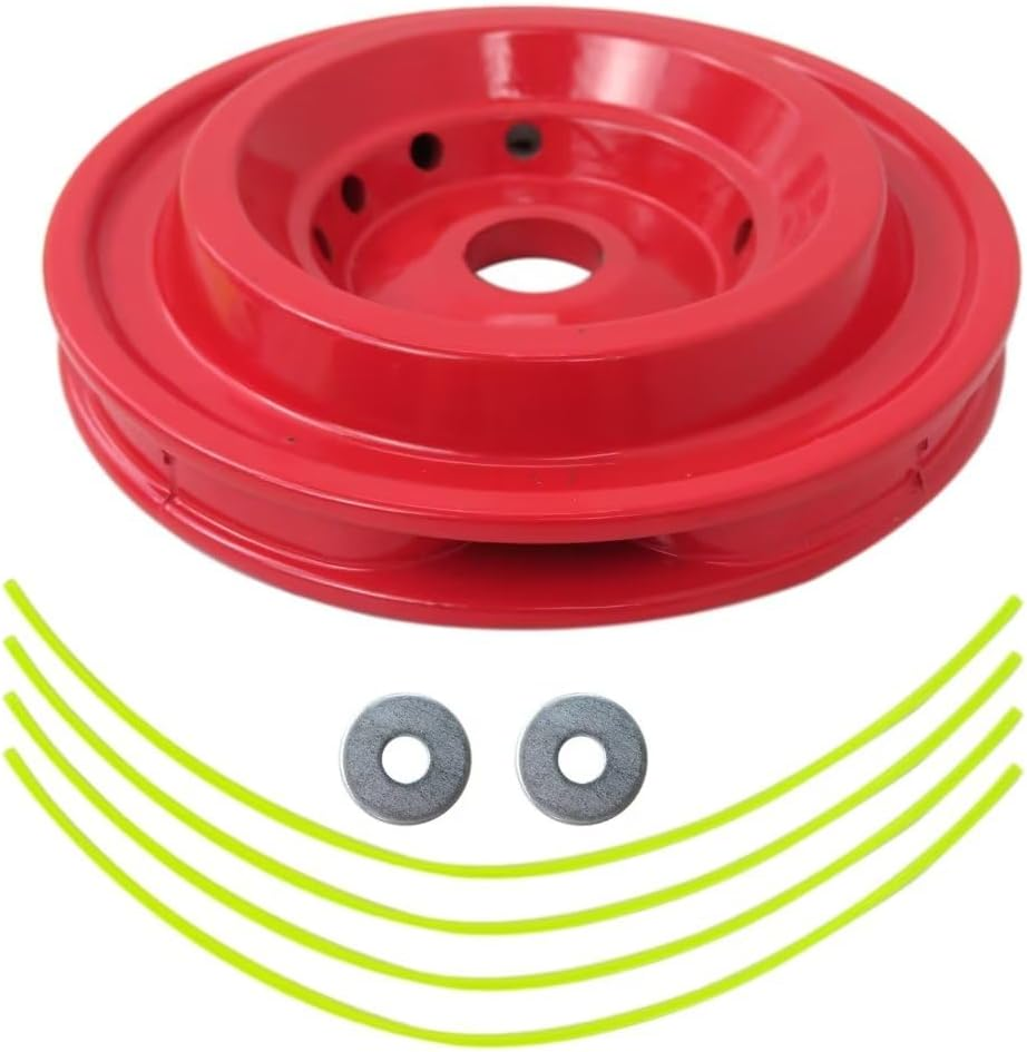 Autocut disco de color rojo de 4 líneas de 2.4 mm a 3.0mm