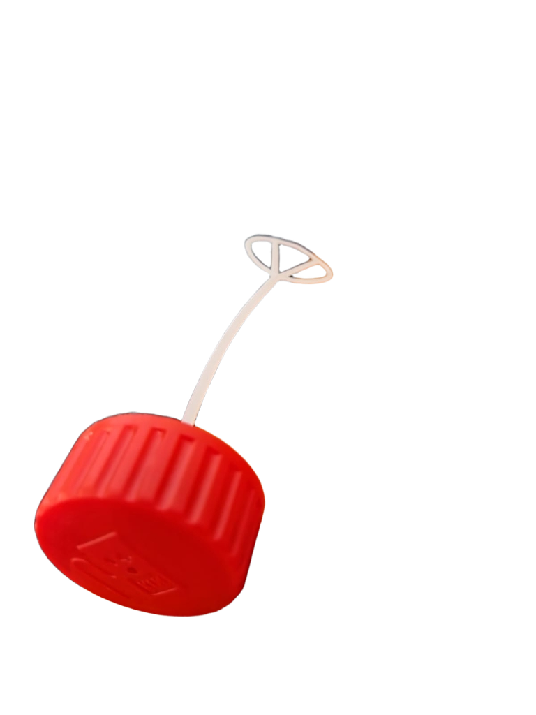 Tapa de tanque de combustible (copia fiel) de motofumigadora compatible con motor TU26