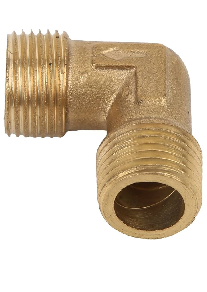 Valvula check #6 de bronce para compresora de acople “L”
