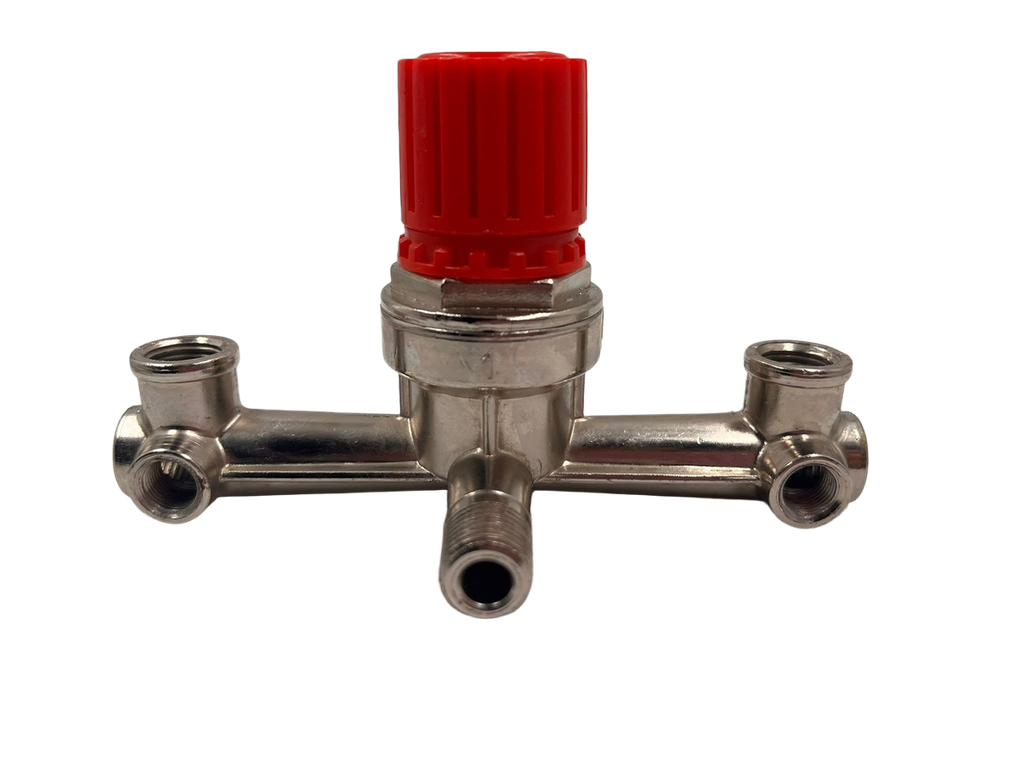 Cruceta para compresora con acople tuerca de 1/4