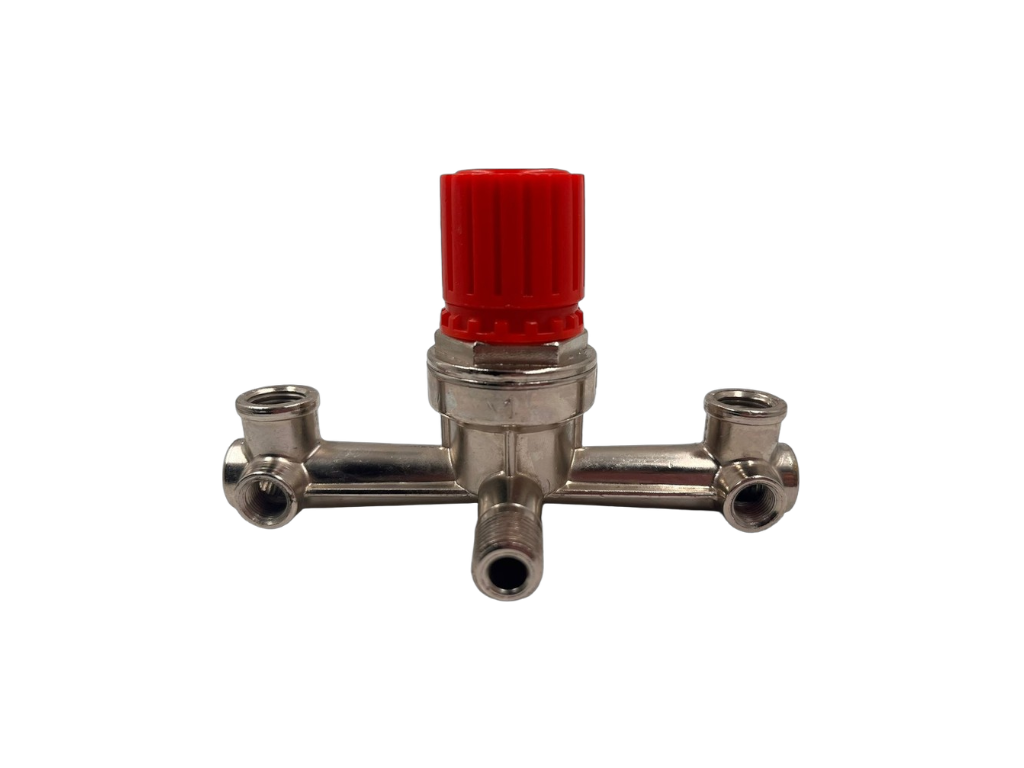 Cruceta para compresora con acople tuerca de 1/4