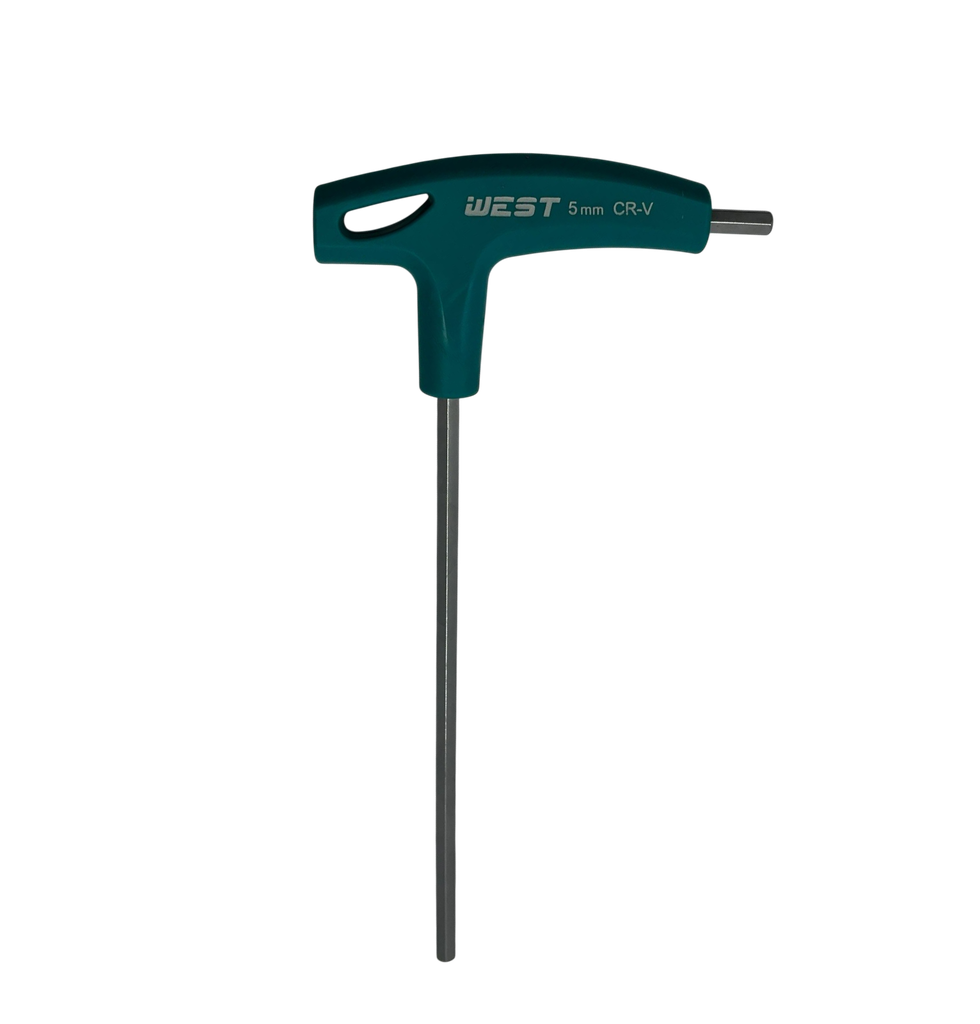 Llave hexagonal 5mm en T - altura 150mm para motosierras