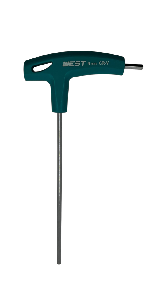 Llave hexagonal 4mm en T - largo de 133mm para motosierras y motoguadañas