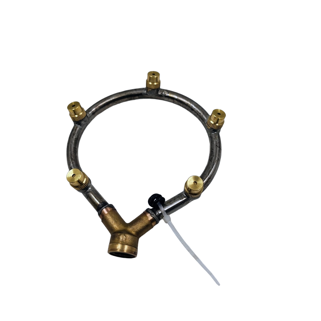 Boquilla de amatomizadora de anillo ajustable para varias cabezas