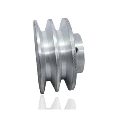 Polea de aluminio 3 x 2A , eje 19mm compatible con motores GX160/270/390