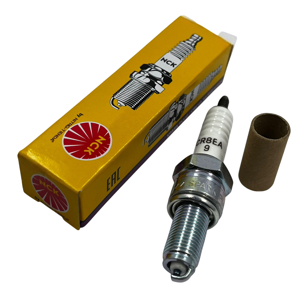 Bujia CR8EA9 compatible con motocicletas honda wabe/xr