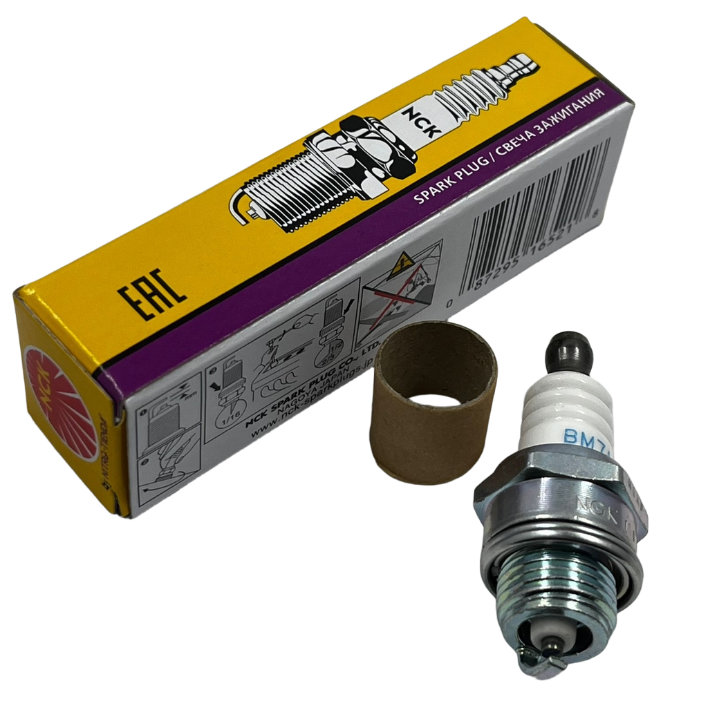 Bujia (BM7A) para desbrozadoras y motosierras compatible con 52CC/stihl/husqvarna