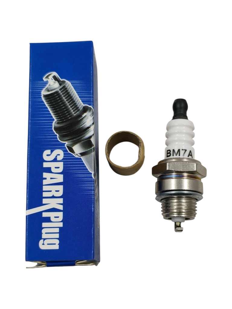 Bujia (BM7A) para desbrozadoras y motosierras compatible con 52CC/stihl/husqvarna